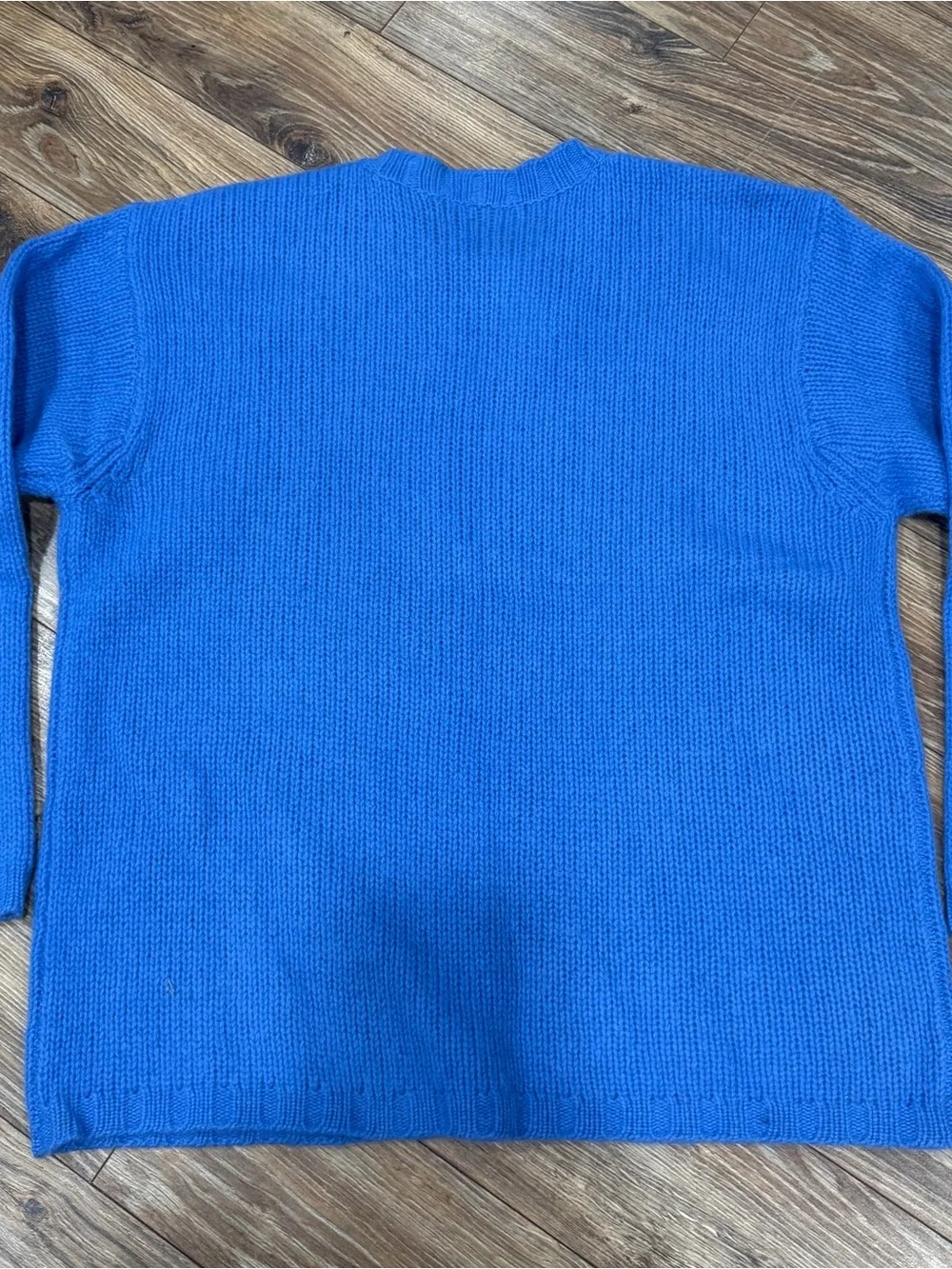 Vintage J. Crew Men’s Crewneck Sweater in Vivid Blue NWT
